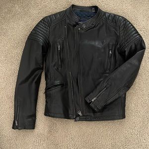 Super dry Men’s leather jacket